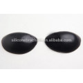 comfortable black silicone bra strapless silicone gel bra.